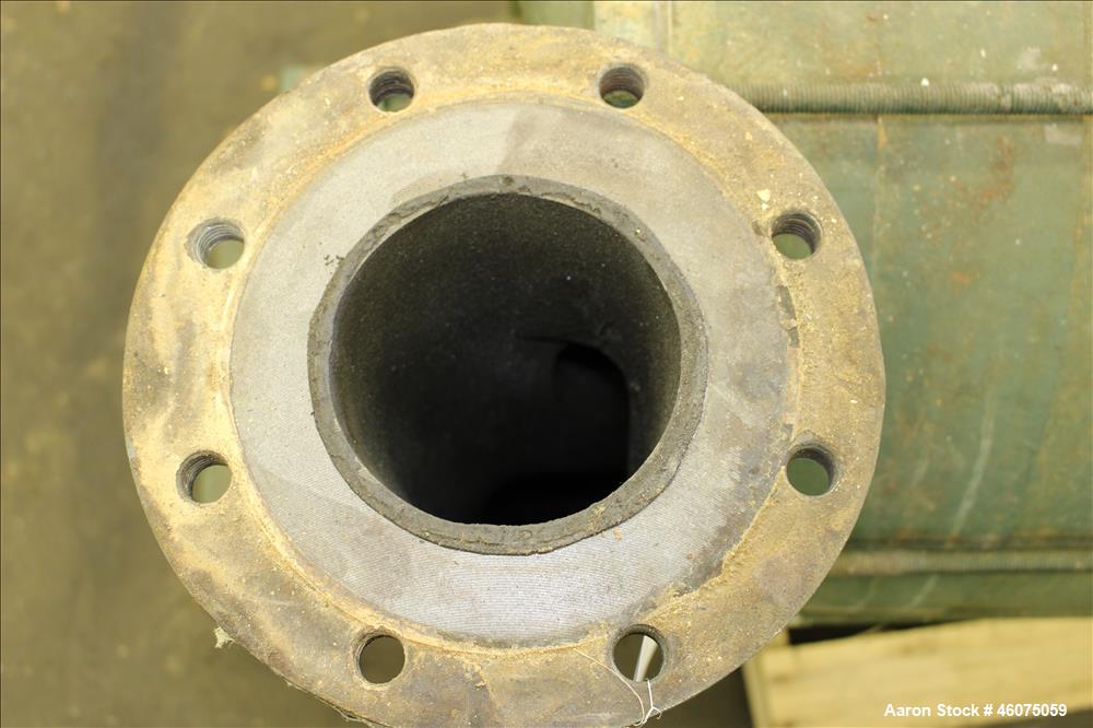 Used Lamson Multistage Centrifugal Blower, Model 407-0-7-AD, Carbon Steel. Approximately 210 cfm. 5" Inlet, 4-1/2" outlet. Driven by a 7.5hp, 3/60/230/460 volt, 3520 rpm motor. Mounted on a carbon st...