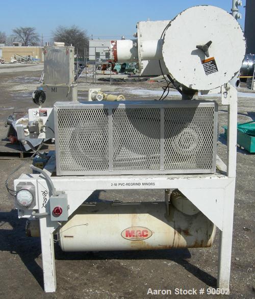 USED: MAC vacuum conveying conveying system, Model 560, consisting of: (1) Roots horizontal positive dispacement blower, ID#...