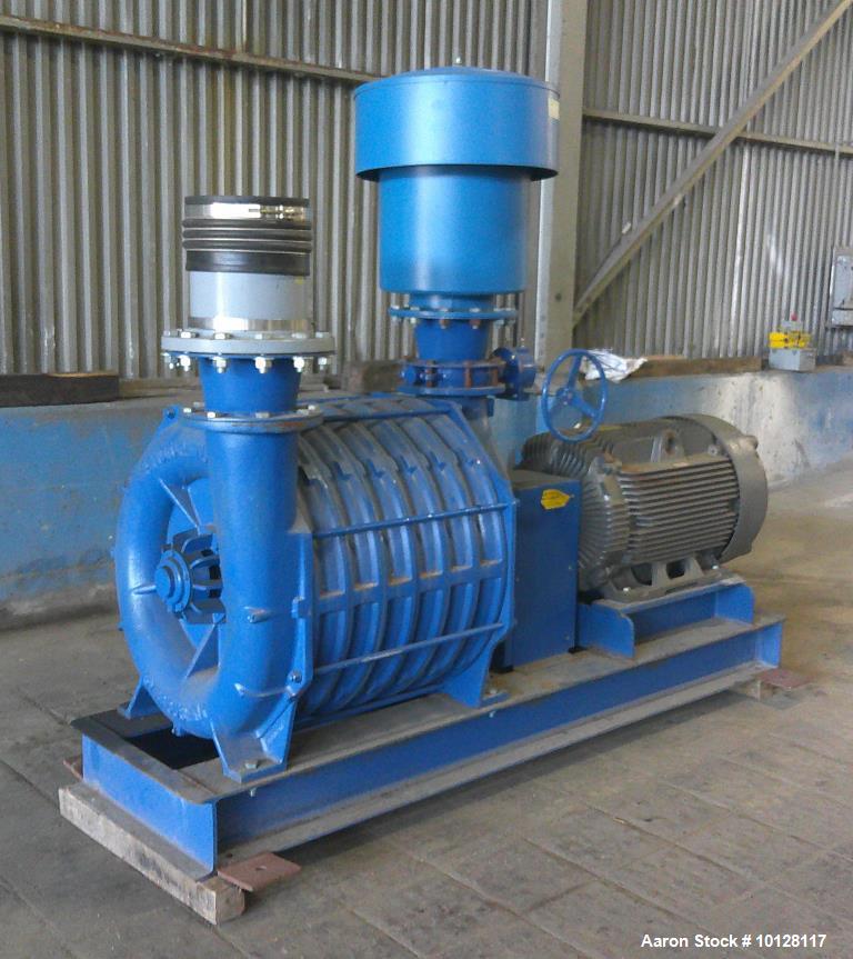 Used National Turbine 7-Stage Centrifugal Blower | 200 HP High Pressure Industrial Blower