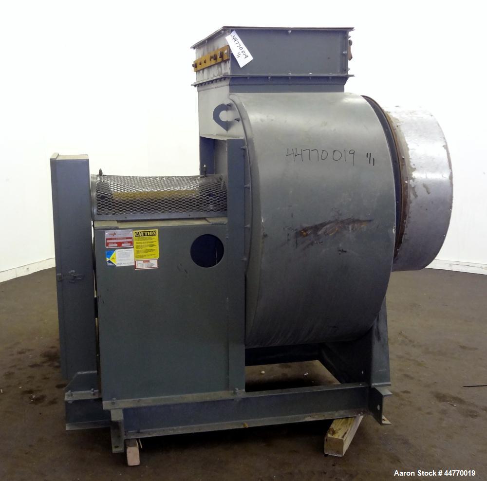 Used New York Blower General Purpose AcoustaFoil Fan, Size 30 ACF, Description ACF/PLR Fan Class I-III, Carbon Steel. Approximate 16,300 cfm at 8" S.P. at 1748 rpm. Approximate 33" diameter side inle...