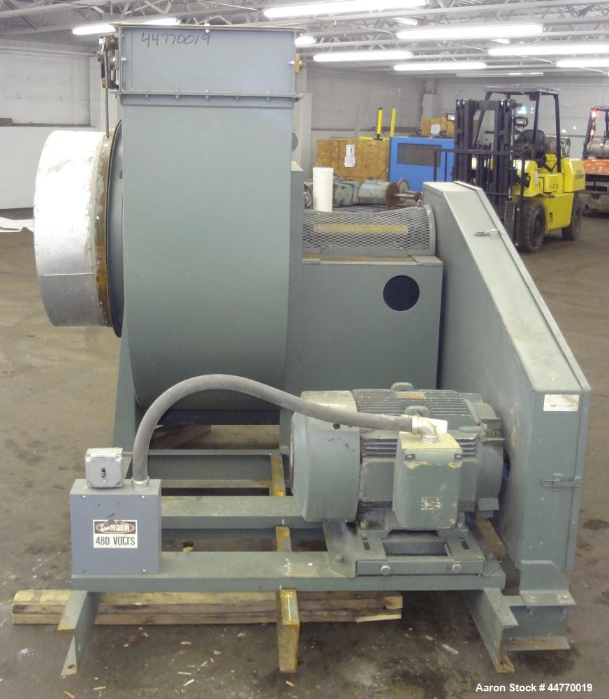 Used New York Blower General Purpose AcoustaFoil Fan, Size 30 ACF, Description ACF/PLR Fan Class I-III, Carbon Steel. Approximate 16,300 cfm at 8" S.P. at 1748 rpm. Approximate 33" diameter side inle...