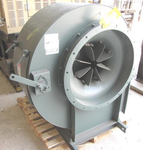 Unused-New York Blower rated 10,000 cfm.  Includes a quick opening style cleanout door.  Driven by a 10 hp, 3/60/230/460 volt, 1760 rpm motor.  Built 2002.