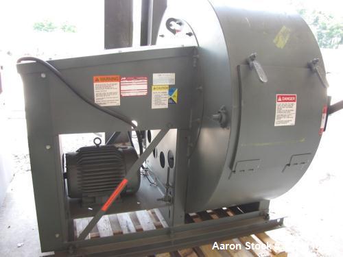 Unused-New York Blower rated 10,000 cfm.  Includes a quick opening style cleanout door.  Driven by a 10 hp, 3/60/230/460 vol...