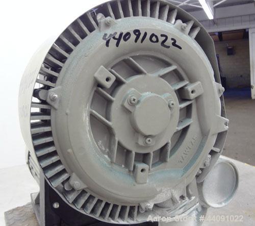 Used Tawi Vacuum Pump, Model SA 350/2, Carbon Steel. Driven by a 3.45kw, 3/60/460 volt, 3485 rpm motor. Last used with a vacuum lift system.