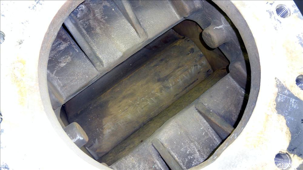 Used Carbon Steel Roots Whispair Horizontal Rotary Lobe Blower, Model 1216 RAS-J-H-N-PL-68