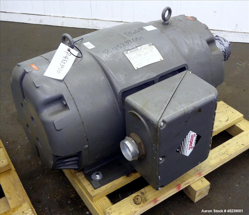 Used Carbon Steel Roots Whispair Horizontal Rotary Lobe Blower, Model 1216 RAS-J-H-N-PL-68