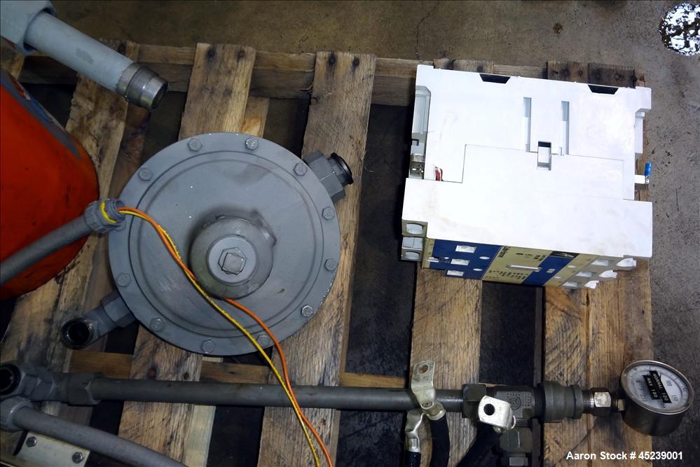 Used Carbon Steel Roots Whispair Horizontal Rotary Lobe Blower, Model 1216 RAS-J-H-N-PL-68