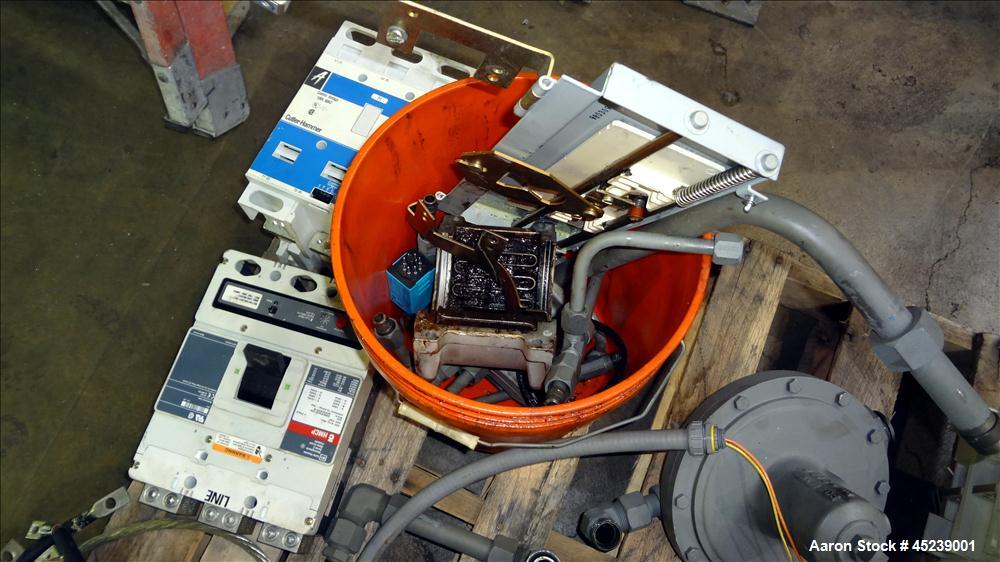 Used Carbon Steel Roots Whispair Horizontal Rotary Lobe Blower, Model 1216 RAS-J-H-N-PL-68