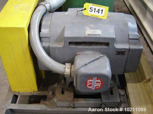 Used-125 HP Roots Dresser Blower, Model RAM-624. Driven by a 125 hp, 405T-DP frame, 1780 rpm, 3 phase, 60 hz, 1.15 S.F., 460...