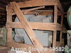 USED:Spencer voltex blower, model VBD-275. Industrial type, mildsteel construction. Driven by a 5 hp motor, 3/60, 230/460V, 1780 rpm.
