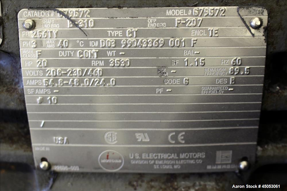 Used Spencer Turbine Blower, Model PB-620B-MOD