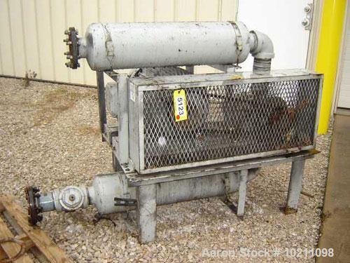 Used-40 HP Sutorbilt Blower Package, Model GAEMDPA, Size 5MP. Maximum rpm 2850. Motor is 40 hp, 1.15 S.F., 1775 rpm, 230/460...