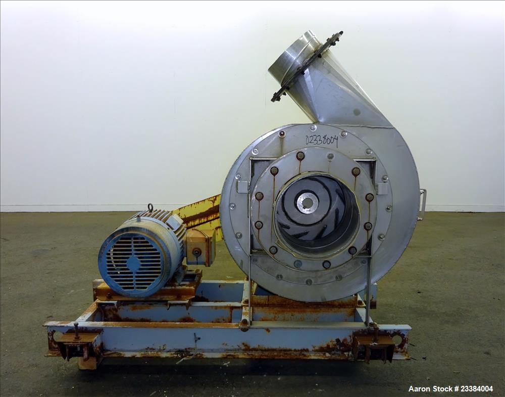 Used Twin City Turbo Pressure Blower, Model TBA-P3, Size 1306.