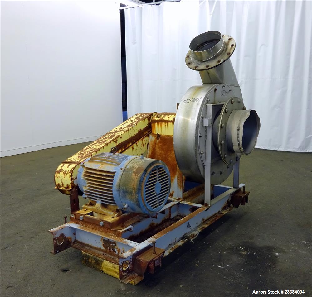 Used Twin City Turbo Pressure Blower, Model TBA-P3, Size 1306.