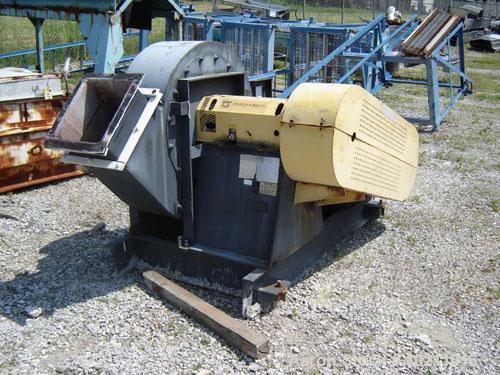 Used-4500 SCFM at 40" S.P. 50 HP Twin City Fan. Size 915, type RBO-SW, arrangement 1, class 45, CWBAU rotation. Serial #98-1...