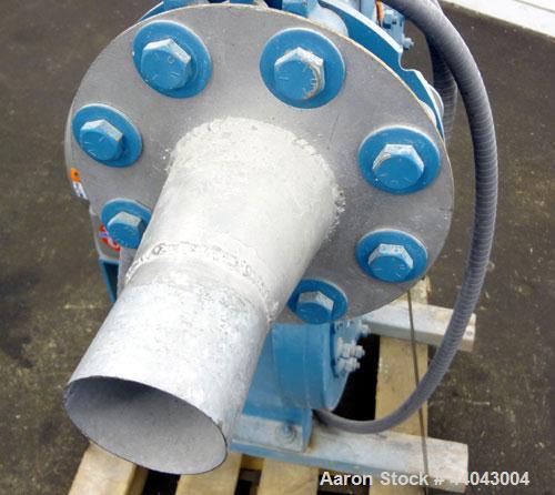 Used- Twin City Fan & Blower Turbo Pressure Blower, Size R18, Type TBR-P, Arrangement 4, Carbon Steel. Approximate 628 CFM a...