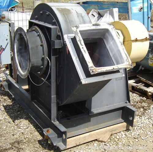 Used-2000-4500 SCFM at 40" S.P. Twin City Fan, Size 915, Type RBO-SW. Arrangement 1, Class 45, CWBAU rotation. Capacity 2000...