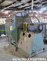Used New York Blower (NYB) PLR Wheel Industrial Fan | Class 4 | 200 HP Leeson Motor | Built 2016