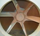 Used Barry Blower Industrial Centrifugal Fan, size/type 17-OT-CW, carbon steel. Approximately 7314 cfm at 30.07 bhp at 1812 rpm. 16 1/2