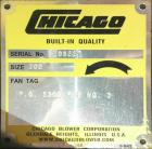 Used Chicago Blower Size 300 Centrifugal Fan | 60 HP Industrial Blower System