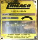 Used Chicago Blower Size 365 Centrifugal Fan Blower | 125 HP Industrial Air Handling System