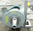 USED: Cincinnati fan pressure blower, model PB-18, cast aluminum. Approximate 1260 cfm at 8