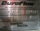 USED: Gardner Denver Duroflow rotary positive displacement blower,model 4512, horizontal. 6