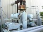 USED: Gardner Denver series 9CDL18 air blower. 200 hp motor. Includesinlet silencer, outlet silencer, belts, expansion joints, innerconnecting pipes, assembly frame and starter box.