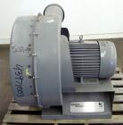 Used Gardner Denver Lamson Blower, Carbon Steel. Driven by 20 hp, 3/60/230/460 volt, 3510 rpm motor.  8