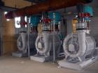 Used HSI Air Multistage Centrifugal Blower, Model 14306. Inlet drive, 3550 rpm, Sid is 53
