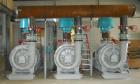 Used HSI Air Multistage Centrifugal Blower, Model 14306. Inlet drive, 3550 rpm, Sid is 53
