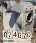 USED:  Aerovent Centrifugal Blower, Model 500-BW-MHB-1743-5, Type MHB, Carbon Steel.  Approximate 20