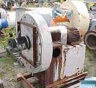 Used- Luwa Centrifugal High Pressure Blower, Model W-8751-100, 316 Stainless Steel. Approximately 1000 cfm at 20