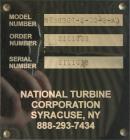 Used National Turbine 7-Stage Centrifugal Blower | 200 HP High Pressure Industrial Blower