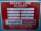 Used Carbon Steel Roots Whispair Horizontal Rotary Lobe Blower, Model 1216 RAS-J-H-N-PL-68