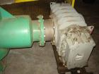 Used 125 HP Roots Dresser Blower, Model RAM-624. Driven by a 125 hp, 405T-DP frame, 1780 rpm, 3 phase, 60 hz, 1.15 S.F., 460 volt @ 141 amps, type RE AC motor. Blower package is skid mounted. Base di...