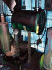 Used-BLUE ROOM, ROOTS TYPE DUST PUMP W/ MOTOR, FILTER AND ACCUMULATOR, (NO I.D. VISIBLE)