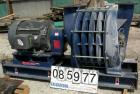 USED: Spencer Power Mizer high efficiency multi-stage centrifugal blower, model C43R26T11A1, carbon steel. Approx 2,500 cfm at 15 psi. 10