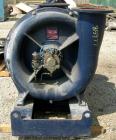 USED: Spencer Power Mizer high efficiency multi-stage centrifugal blower, model C43R26T11A1, carbon steel. Approx 2,500 cfm at 15 psi. 10