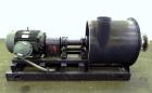 Used Spencer Turbine Blower, Model S30206C, Carbon Steel. Approximate 705 SCFM. Driven by a 50 hp, 3/60/230/460 volt, 3545 rpm XP motor.
