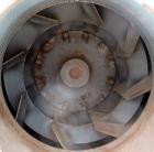 Used Twin City Fan & Blower Industrial Fan, Size 919, Type RBA-SW, Arrangement 9L, Carbon Steel. Approximate 9062 CFM at 4.5’’ S.P. at 1075 rpm. 17’’ Diameter inlet. Driven by a 25 hp, 3//60/230/460 ...