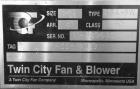 Unused- Twin City Size Blower/ Fan, Model 937.