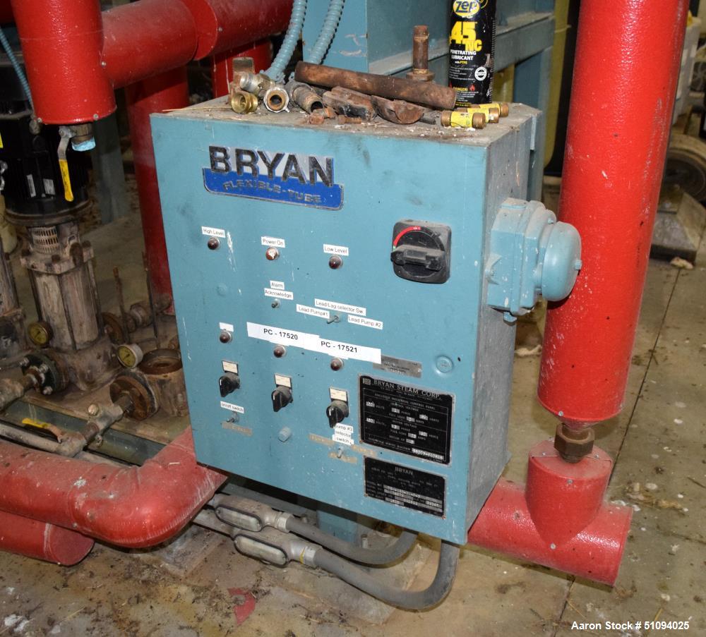 Used Bryan Steam DSH Spray Type Boiler Feed-Water De-Aerator,