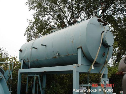 Used Cleaver Brooks Spraymaster Deaerator Model SDP30-600-5D. Rated for 30,000 LBS/HR. Unit includes (5) 1 1/2 HP, 3/60/208-230/460 Volt pumps and misc valves, piping and panels. 1200 gallon capacity...
