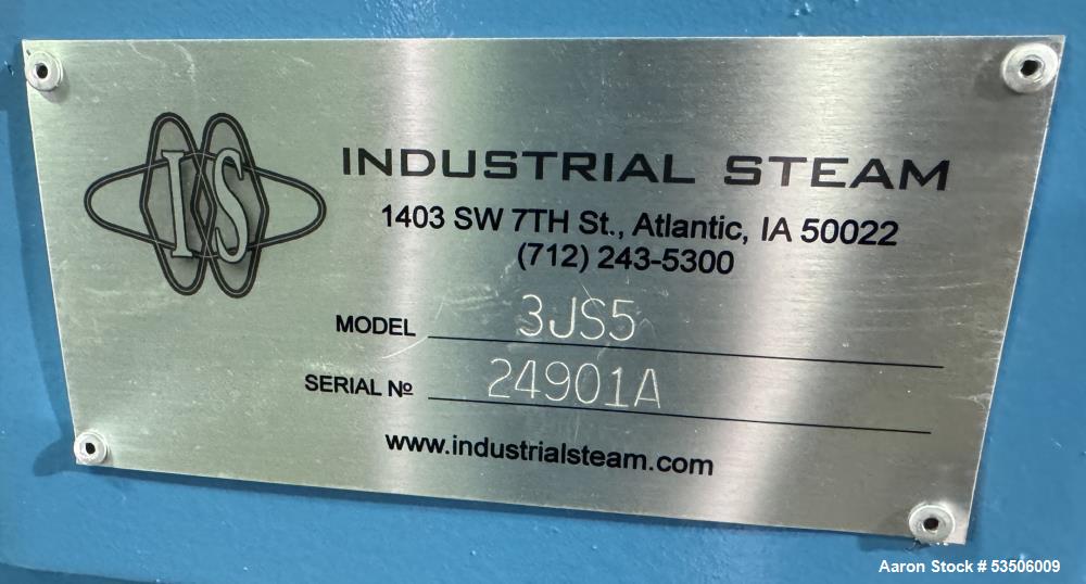 Used Industrial Steam Jet Spray Deaerator, Model 3JS5 – Efficient Boiler Feedwater Treatment