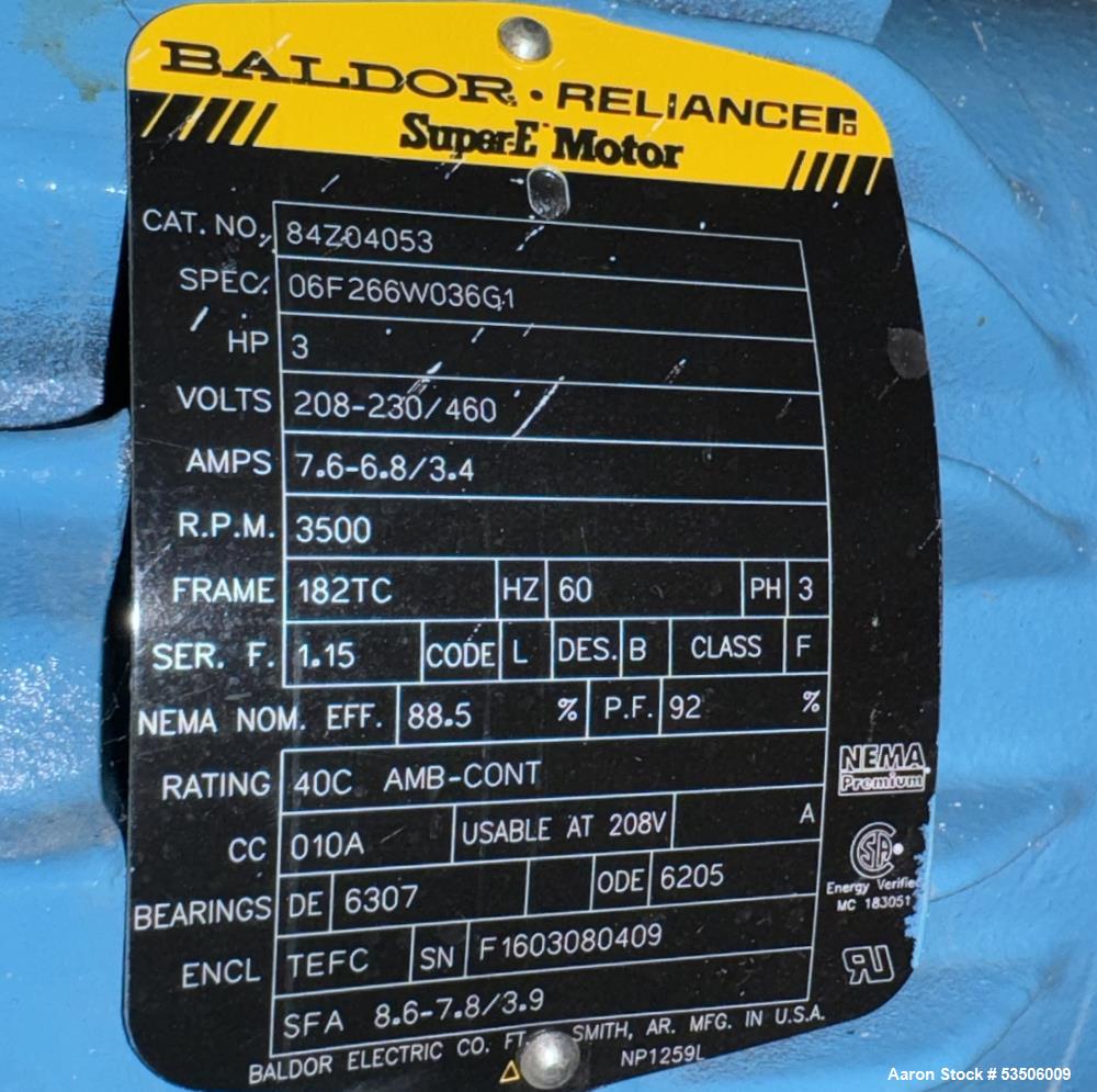 Used Industrial Steam Jet Spray Deaerator, Model 3JS5 – Efficient Boiler Feedwater Treatment