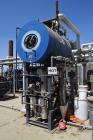 Used Hurst Deaerator System. Consisting of: (1) tank rated 50 psi at -20 to 300 degrees F., serial# 1150182DA, National Board# 17204, built 2011, (2) centrifugal pumps, and a control panel with Allen...