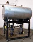 Used Precision Boilers Deaerating Designs Duplex Boiler Feed System, Model BF500D135-3. Unit consists of (1) Horizontal tank, (2) Goulds pumps, model 2SVB1H2J6, each driven by a 3hp, 3/60/208-230/460...