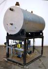 Used Precision Boilers Deaerating Designs Duplex Boiler Feed System, Model BF500D135-3. Unit consists of (1) Horizontal tank, (2) Goulds pumps, model 2SVB1H2J6, each driven by a 3hp, 3/60/208-230/460...