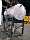 Used Precision Boilers Deaerating Designs Duplex Boiler Feed System, Model BF500D135-3. Unit consists of (1) Horizontal tank, (2) Goulds pumps, model 2SVB1H2J6, each driven by a 3hp, 3/60/208-230/460...